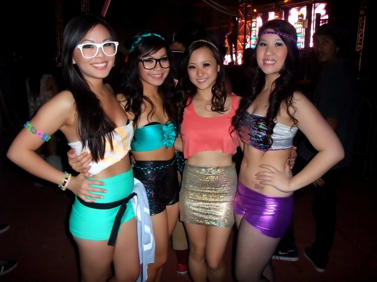 Holy Shit! Asian Girls Sure Look Hot in Rave Outfits | Amped Asia Magazine