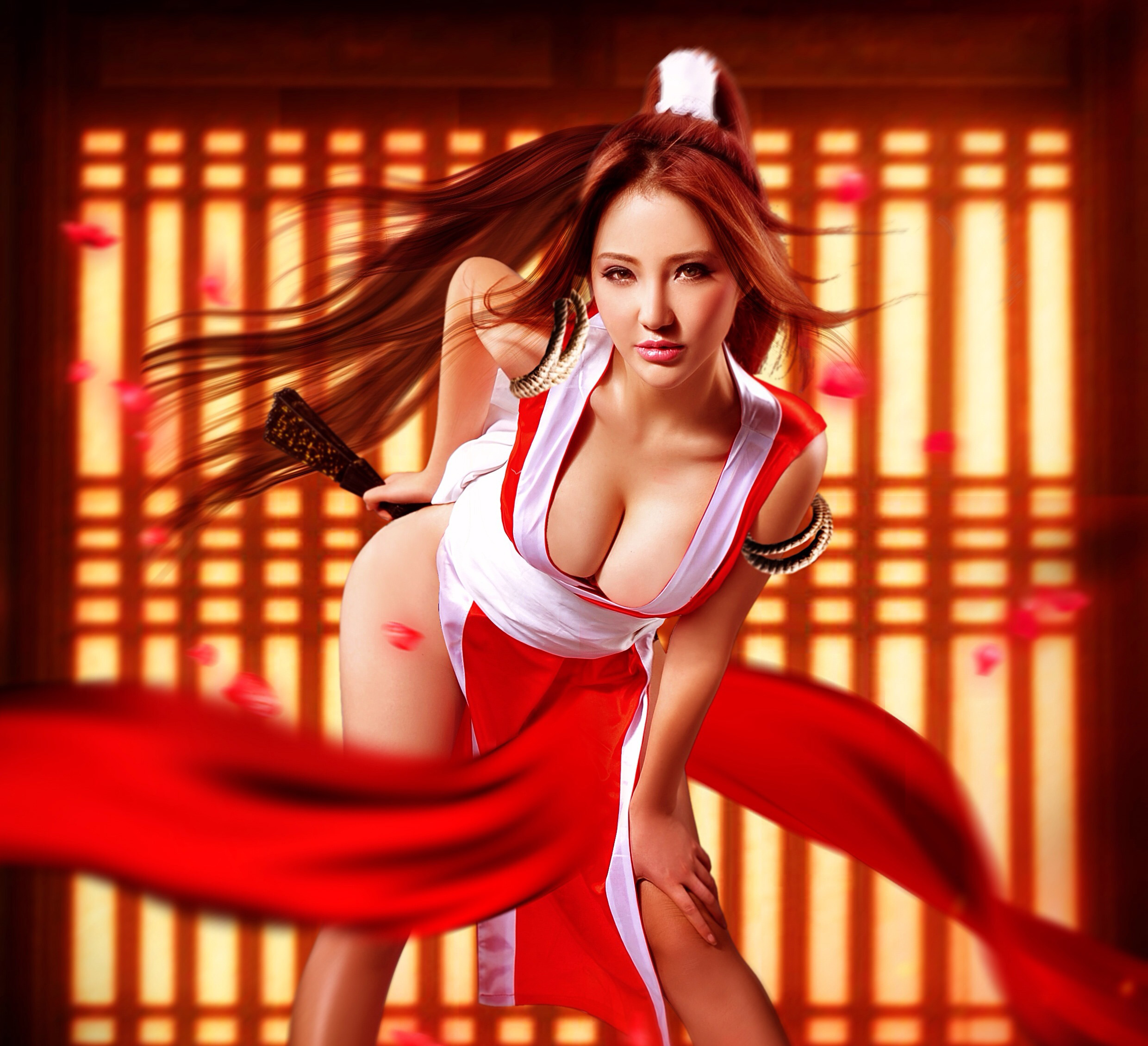 Oh Mai 25 Most Cleavage Revealing Mai Shiranui Cosplays Amped Asia