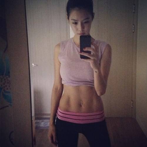 Teen Girls With Abs
