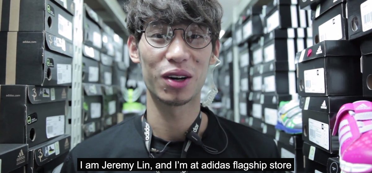 Jeremy Lin Adidas Commercial