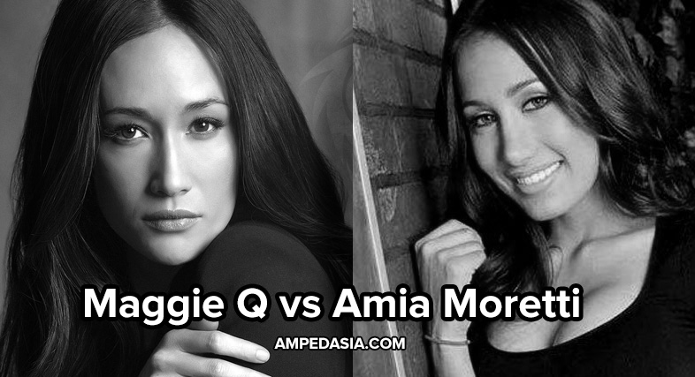 Amia Miley And Maggie Q