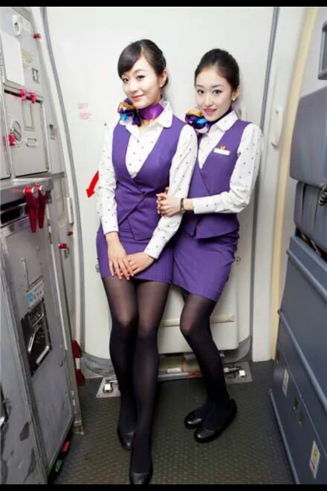 Join the Mile High Club With 30 Flirtatious Asian Flight Attendants! 