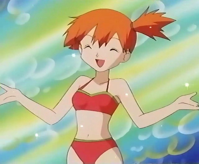 Misty from Pokemon.