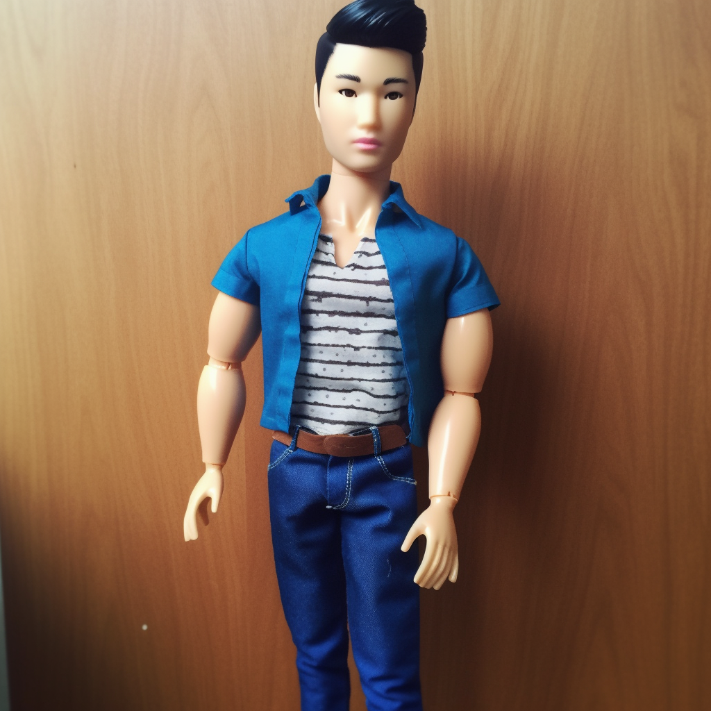 Barbie' star Simu Liu shows off his official Ken doll